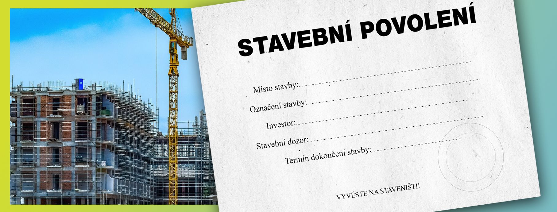 Cesta ke stavebnímu povolení: průvodce úřední krajinou roku 2026