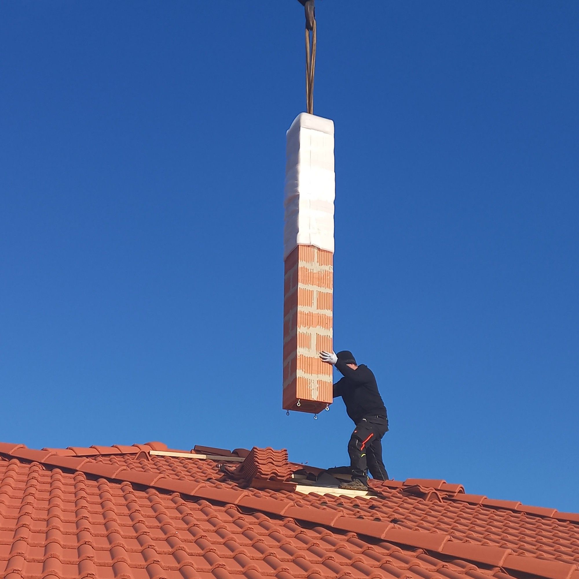 Komín CIKO monoTEC. Rychlá realizace, řešení bez kompromisů